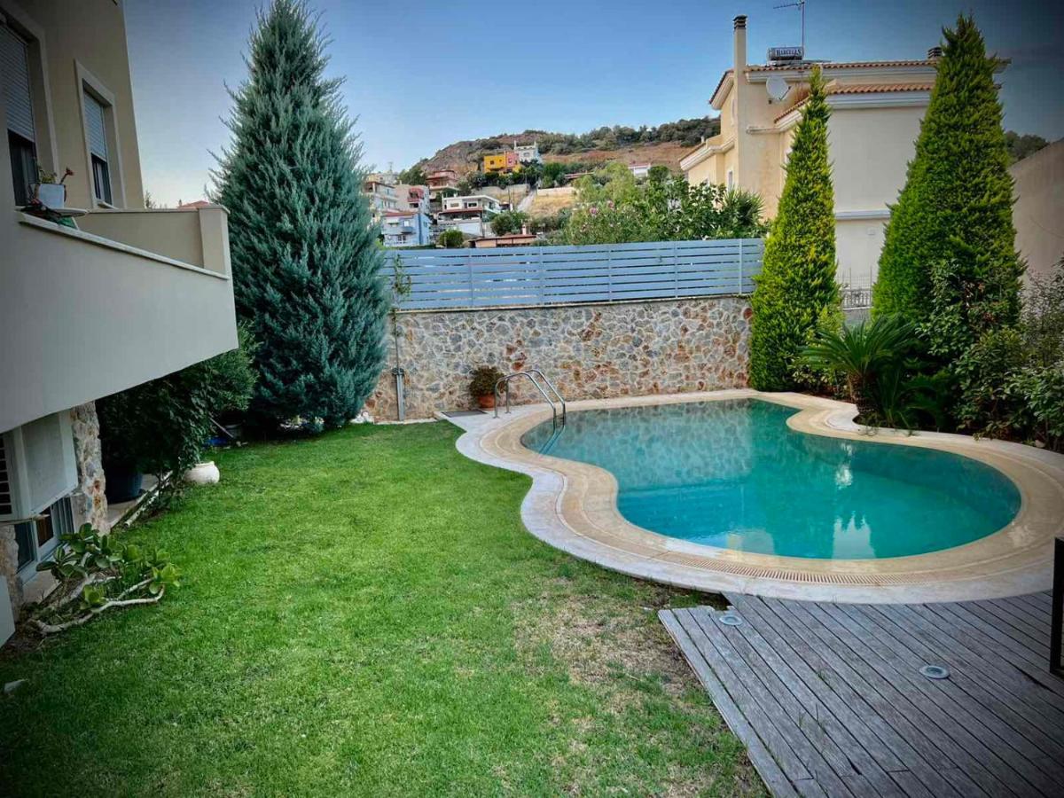 Ένας Ευχάριστος Χώρος Με Πισίνα Villa Porto Rafti Luaran gambar